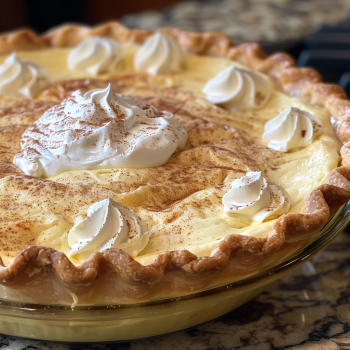 Easy Old-fashioned Custard Pie