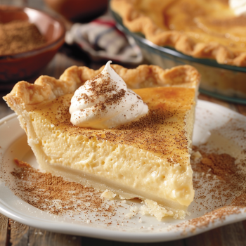 Easy Old-fashioned Custard Pie