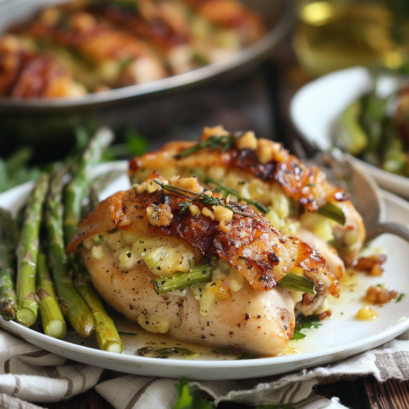 Easy Asparagus Stuffed Chicken Recipe