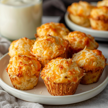 Easy Cheddar Cheese Muffins