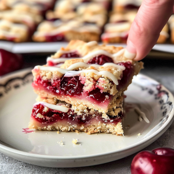 Easy Cherry Bars