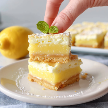 Easy Creamy Lemon Squares