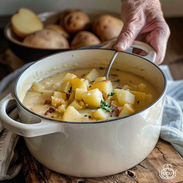 Easy Hearty Homemade Potato Soup