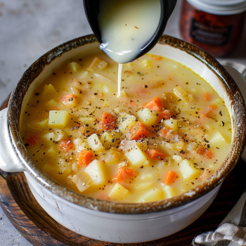 Easy Hearty Homemade Potato Soup