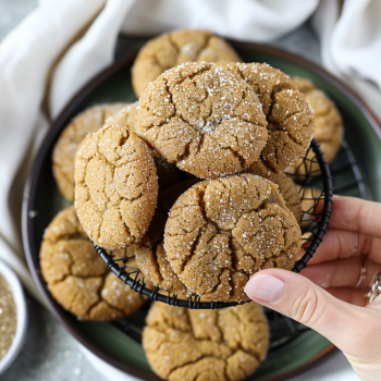 Easy Old-Fashioned Soft Molasses Cookies