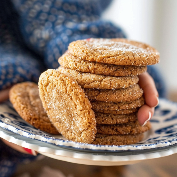 Easy Old-Fashioned Soft Molasses Cookies