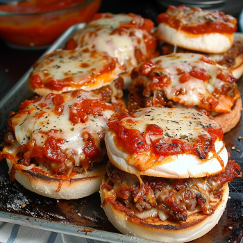 Easy Old School Pizza Burgers