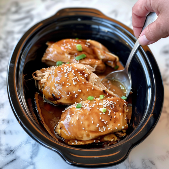 Easy Slow Cooker Teriyaki Chicken