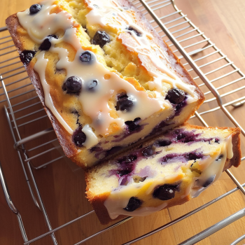 Easy Lemon Blueberry Loaf