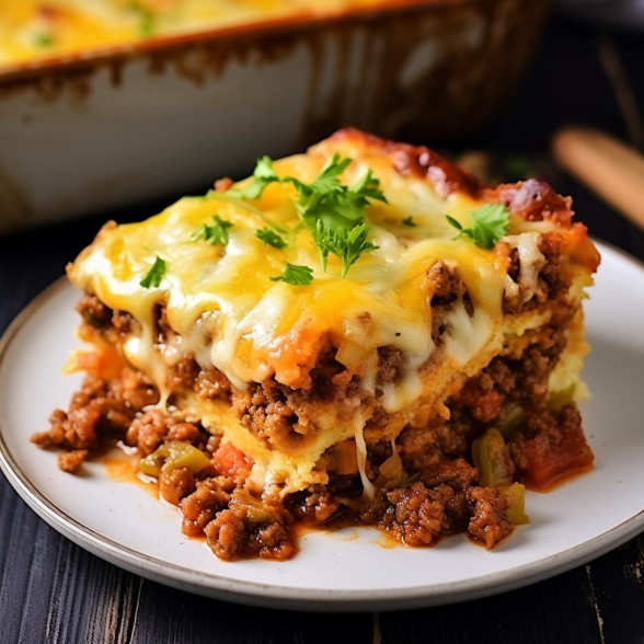 Easy Sloppy Joe Casserole