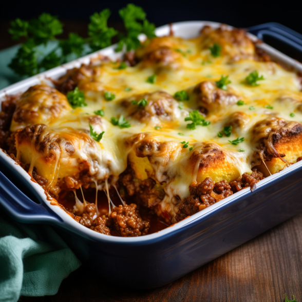 Easy Sloppy Joe Casserole