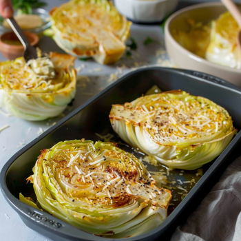 Easy Baked Cabbage Steaks