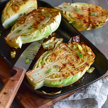 Easy Baked Cabbage Steaks