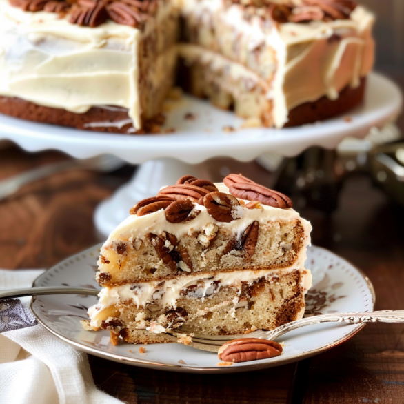 Easy Butter Pecan Cake