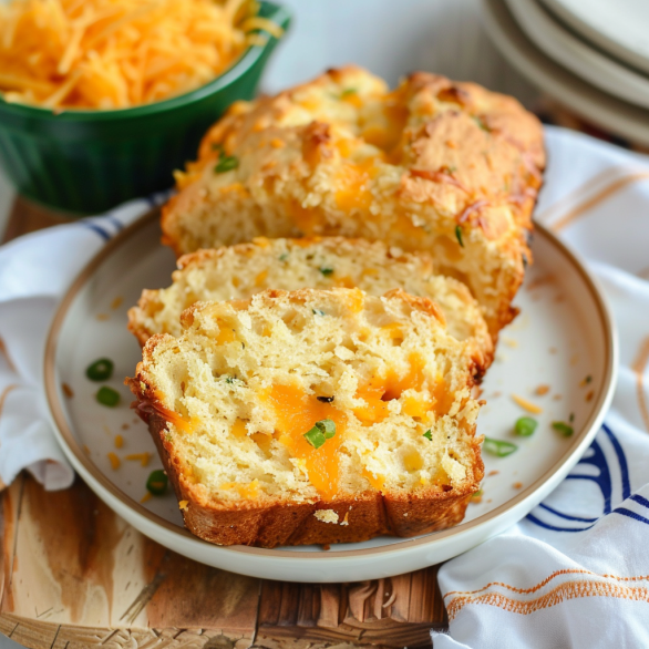 Easy Cheddar Cheese Quick Bread