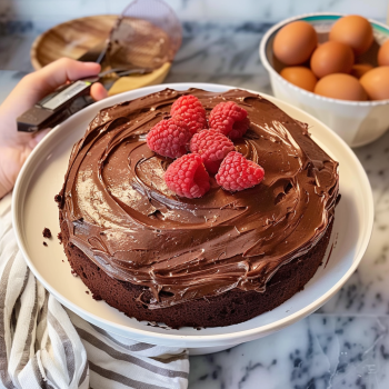 Easy Chocolate-Mayonnaise Cake