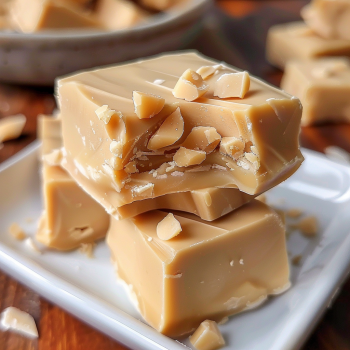 Easy Homemade White Chocolate Caramel Fudge