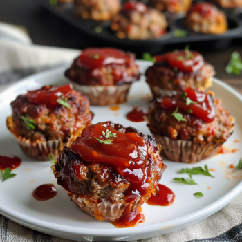 Easy Meatloaf Muffins