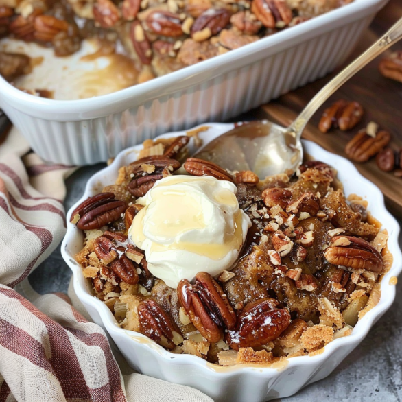 Easy Pecan Pie Cobbler