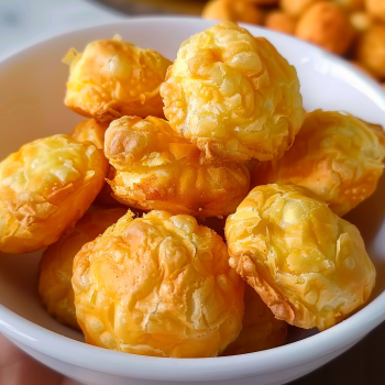 Easy Cheddar Cheese Puffs