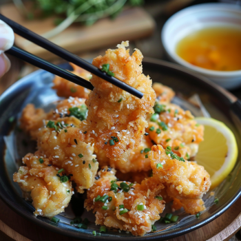 Easy Japanese Chicken Tempura