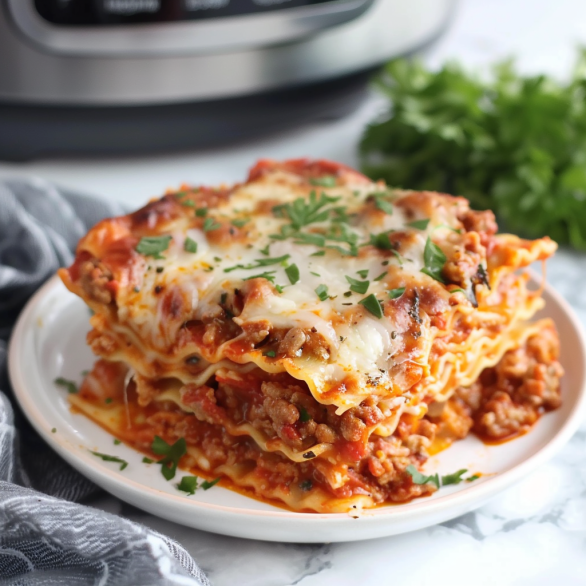 Easy Instant Pot Lasagna Recipe