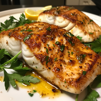 Easy Pan Seared Fish Filets Recipe