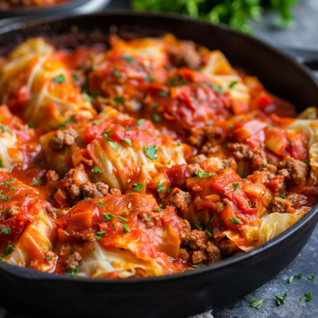 Easy Unstuffed Cabbage Rolls