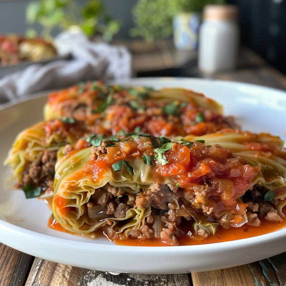 Easy Unstuffed Cabbage Rolls