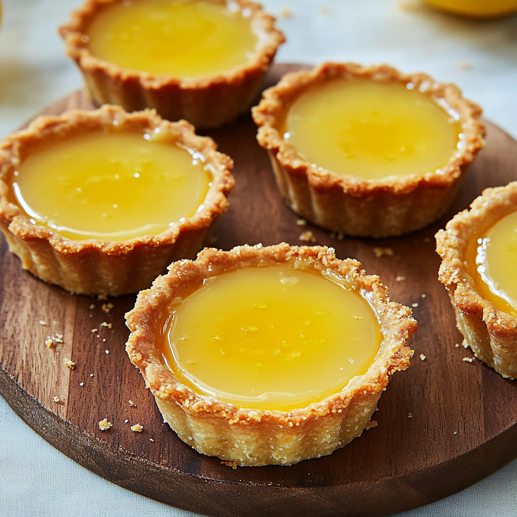 Easy Lemon Curd Tartlets