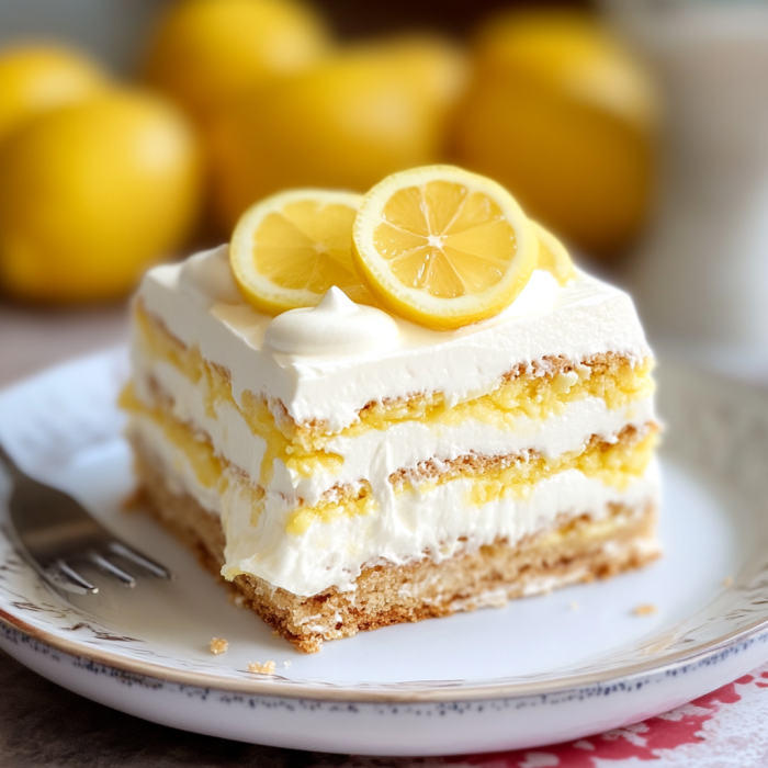 Easy Lemon Icebox Cake