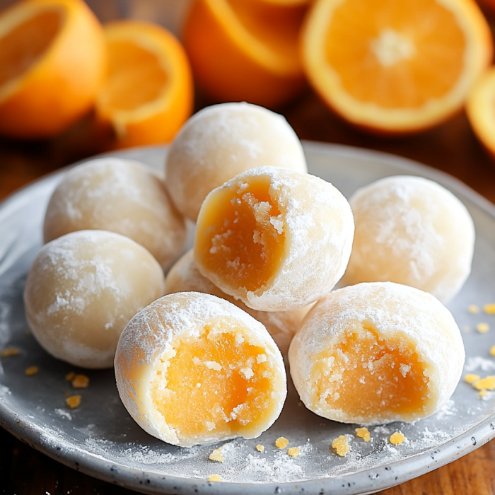 Easy Orange Creamsicle Truffles