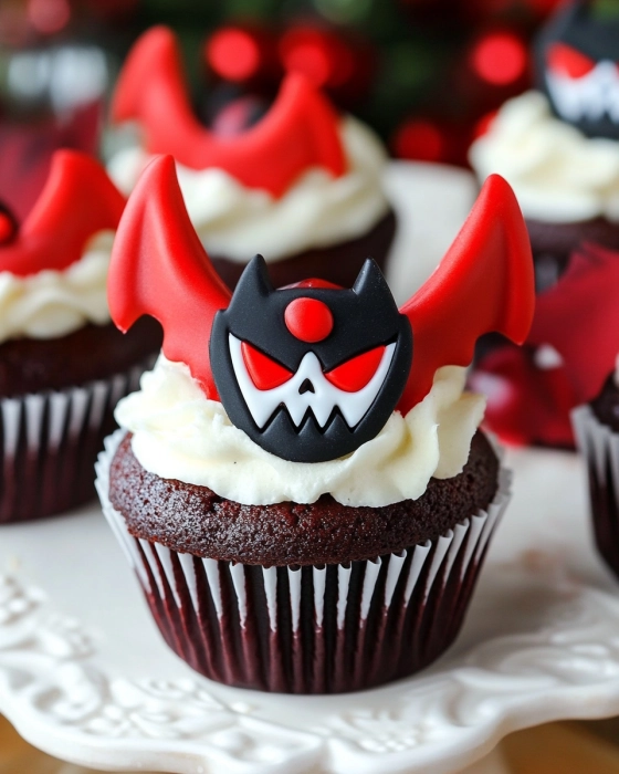 Easy Dracula Cupcakes Recipe