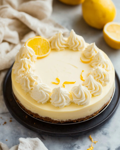 Easy No Bake Lemon Cheesecake Best Recipe On 2024 2025