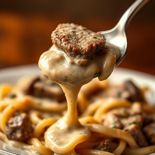 Easy Beef Stroganoff