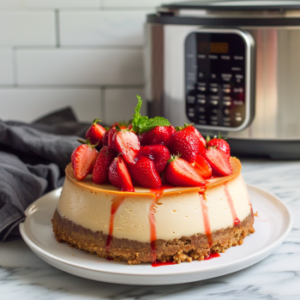 Easy Classic Instant Pot Cheesecake