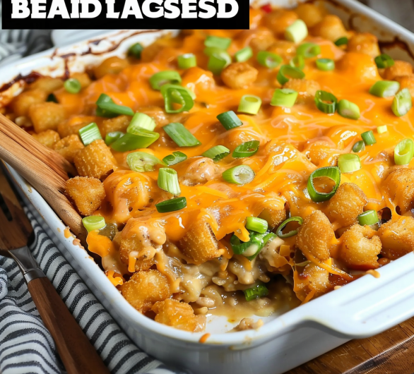 Big Mac Tater Tot Casserole