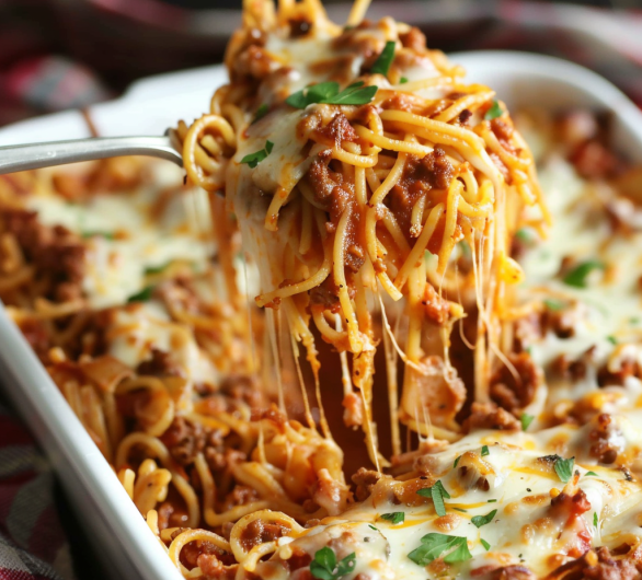 Million Dollar Spaghetti Casserole