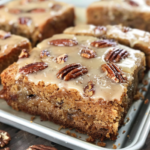 Easy Southern Pecan Praline Sheet Cake