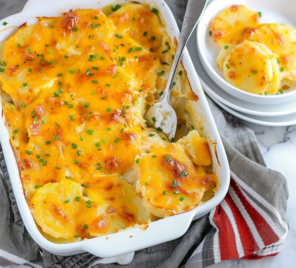 CHEESY SCALLOPED POTATOES