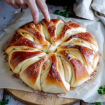 Easy Christmas Star Twisted Bread