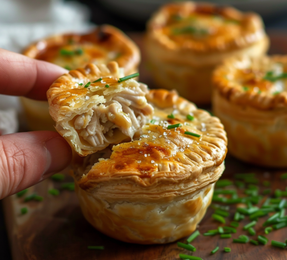 Mini Chicken Pies - Bite-Sized Comfort in Every Crust!