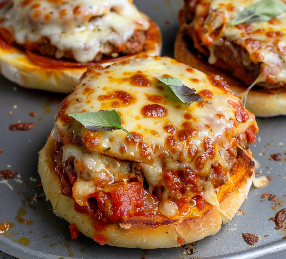 Old School Pizza Burgers: A Nostalgic Bite of Comfort