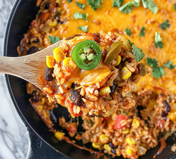 One Pot Mexican Rice Casserole