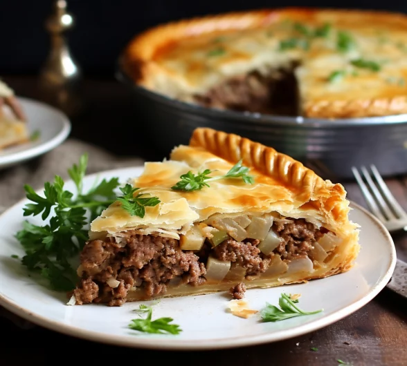 Classic French Meat Pie - A Savory Masterpiece That Transcends Generations!