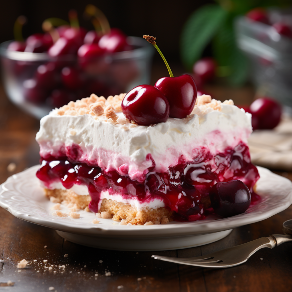 Classic Cherry Delight Recipes Cuts Food 