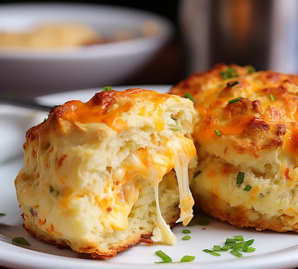 Cheddar Bay Stuffed Biscuit