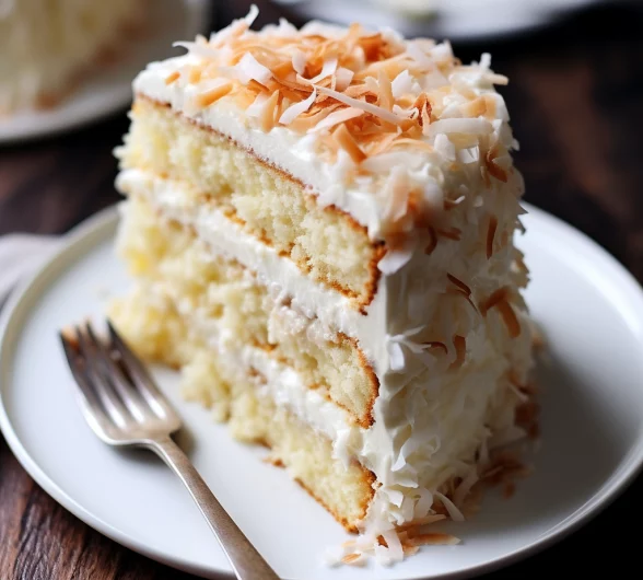 Creamy Coconut Cake