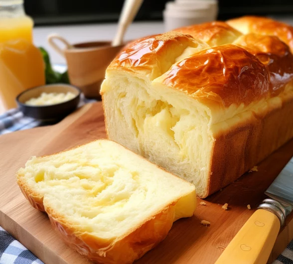 Fluffy Condensed Milk Bread - A Sweet and Pillowy Delight!