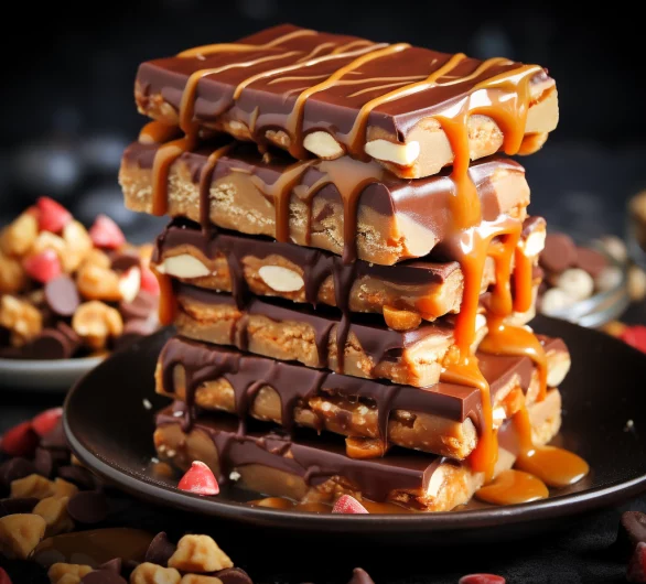 Homemade Payday Candy Bars